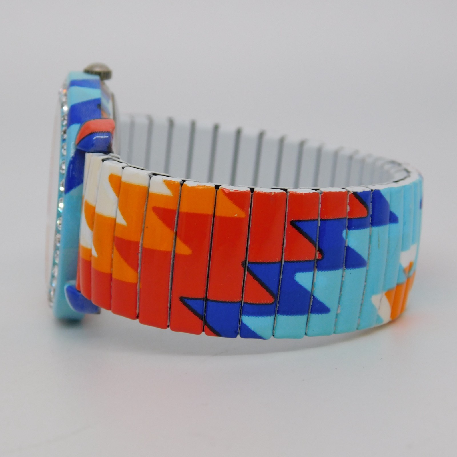 Sophie Multicolored Quartz Analog Women’s Watch Sz. 6″ New Battery