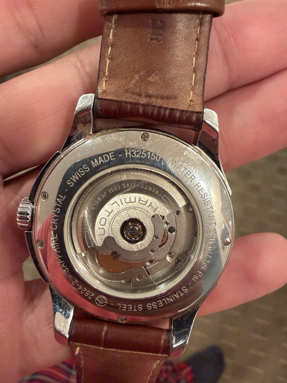 Hamilton Jazzmaster Viewmatic Automatic White Men’s Watch – H325150