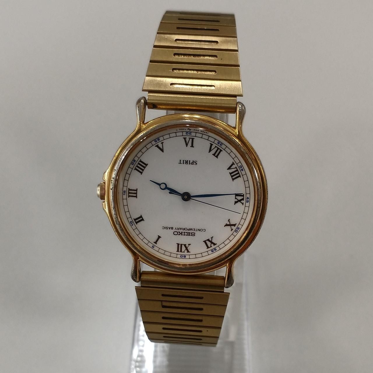 SEIKO Sweep Luck Needle Quartz 5S21-7000 Used