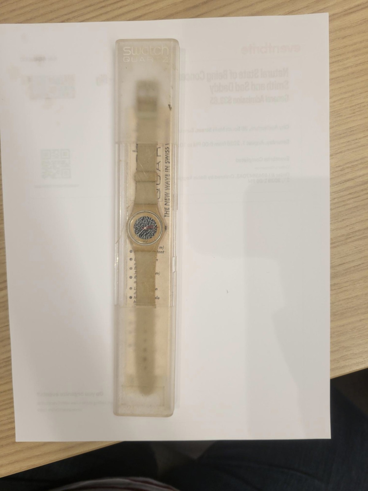 Swatch Watch BC/BG LT102 Women’s 25mm 1985 Good Condition Vintage Rare