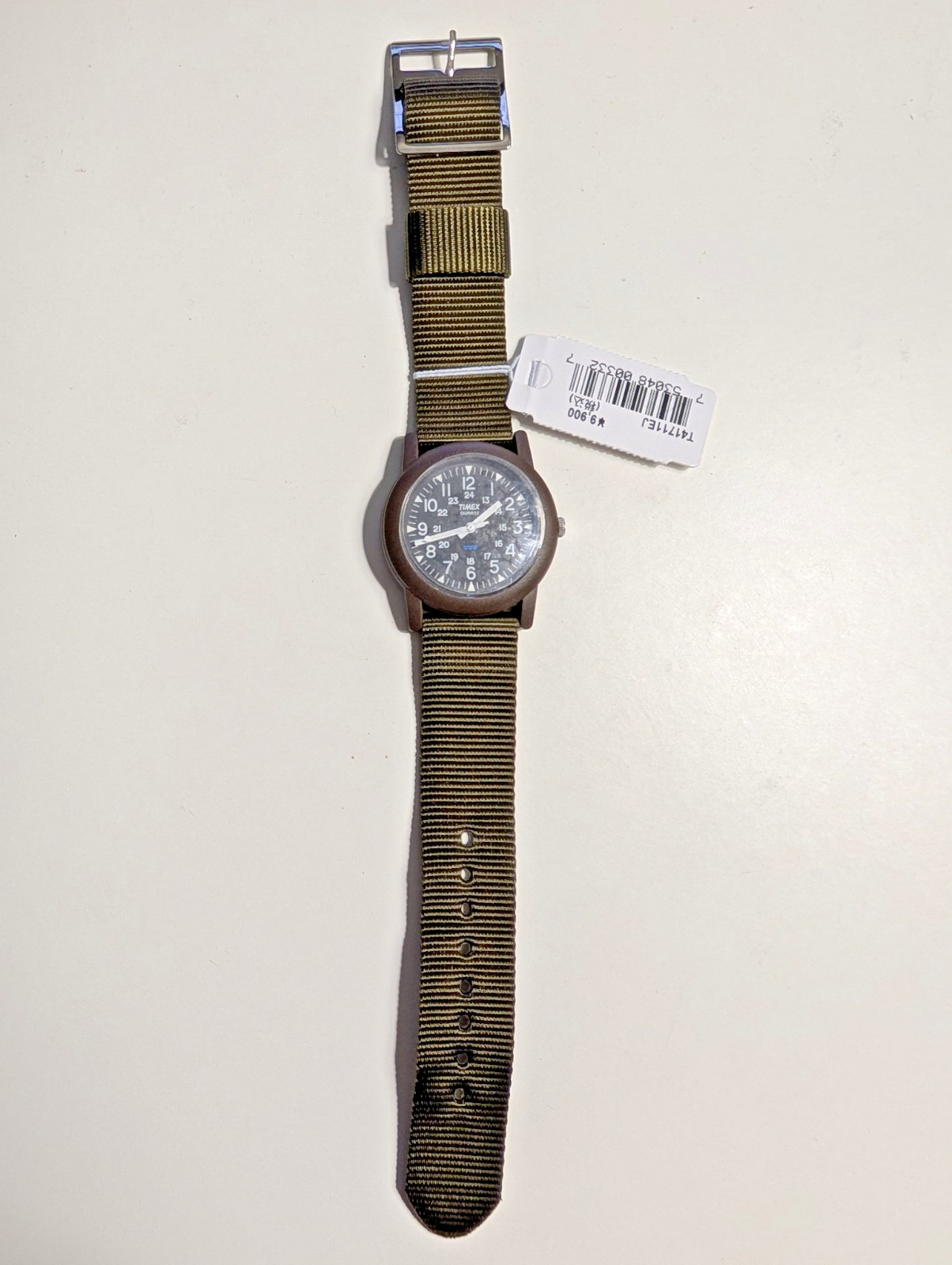 TIMEX T41711E EXPEDITION CAMPER GREEN NYLON STRAP MEN’S WATCH