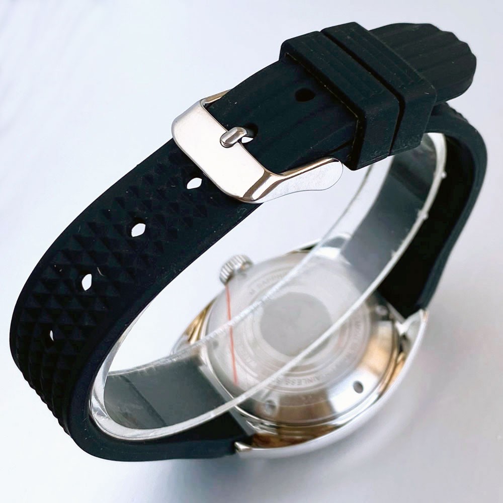TANDORIO 36MM Red Black Dial Luminous 200M Waterproof Japan NH35A Dive Watch Men