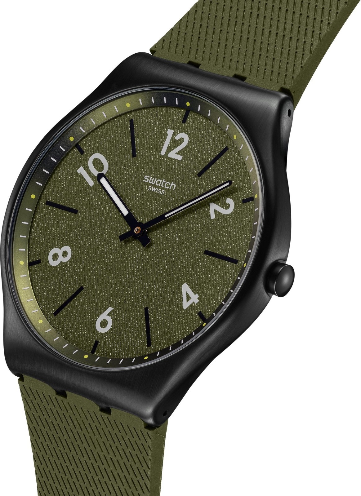 Swatch Skin Irony 42 Hint of Pine SS07B115 – Black/Green – NIB New w/ Box Paper