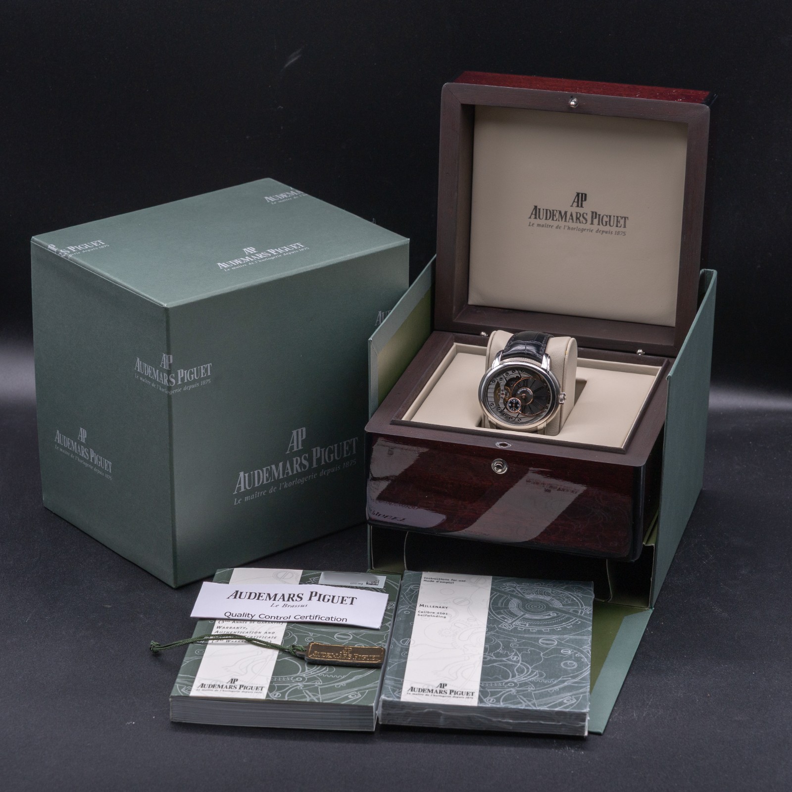 AUDEMARS PIGUET Millenary Skeleton Dial 15350ST.OO.D002CR.01