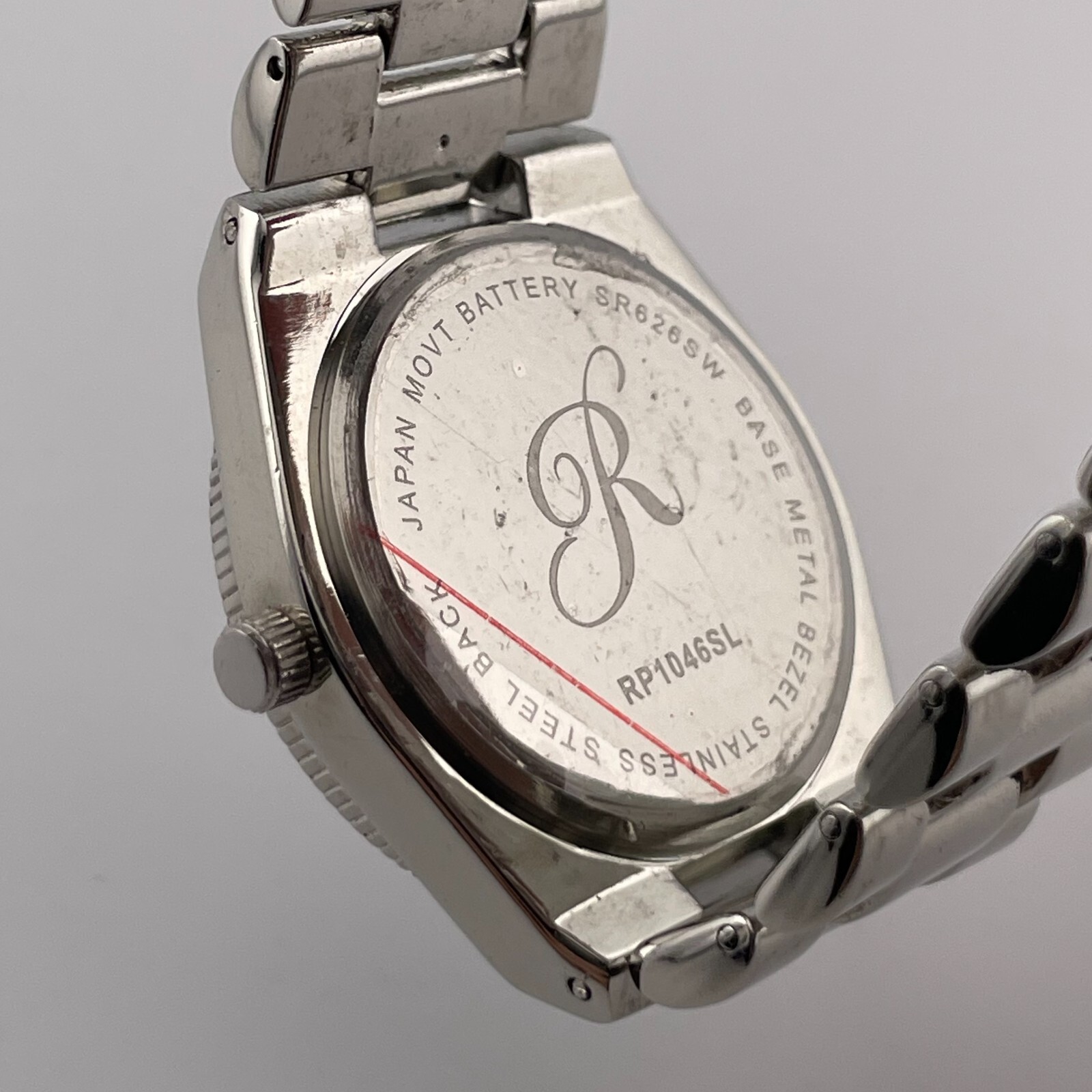Rampage Womens Watch RP1046SL Sparkly Dial Quartz Three Hands Analog