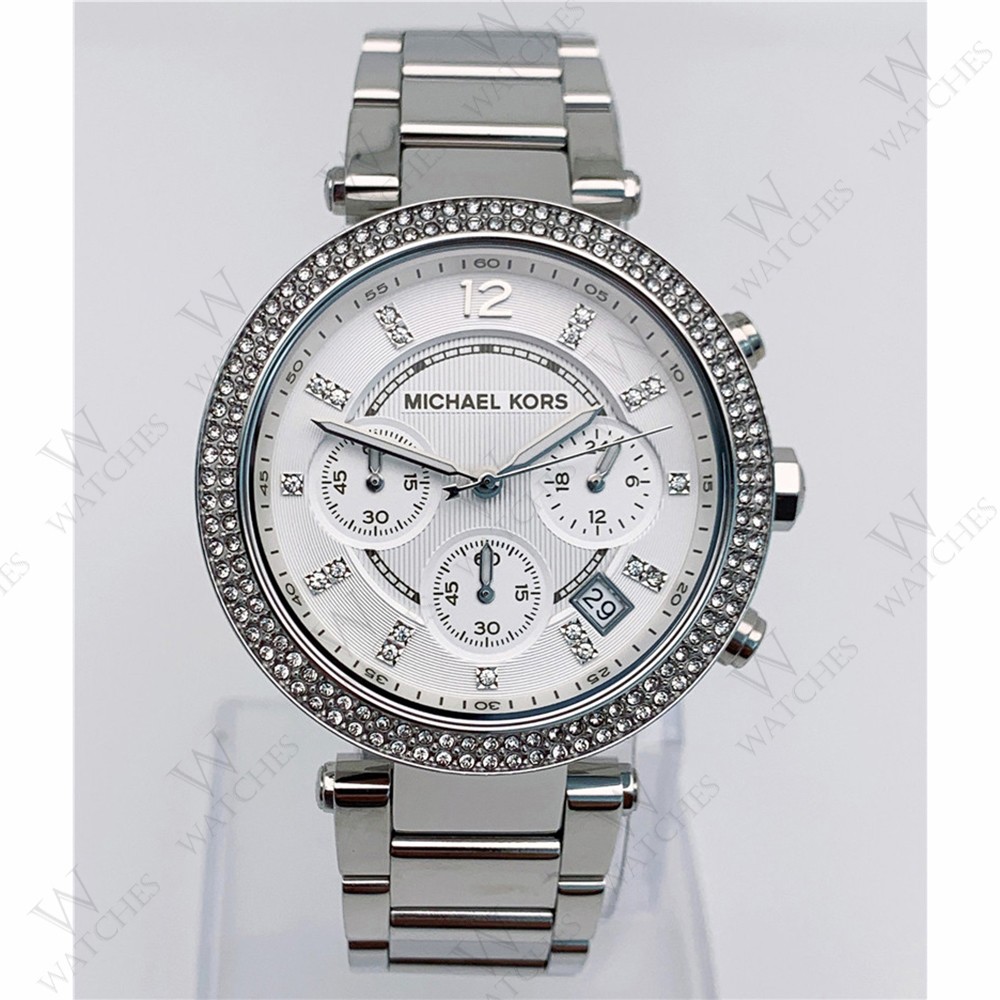 Michael Kors MK5353 Parker Chronograph Stainless Steel Bracelet Women’s Watch