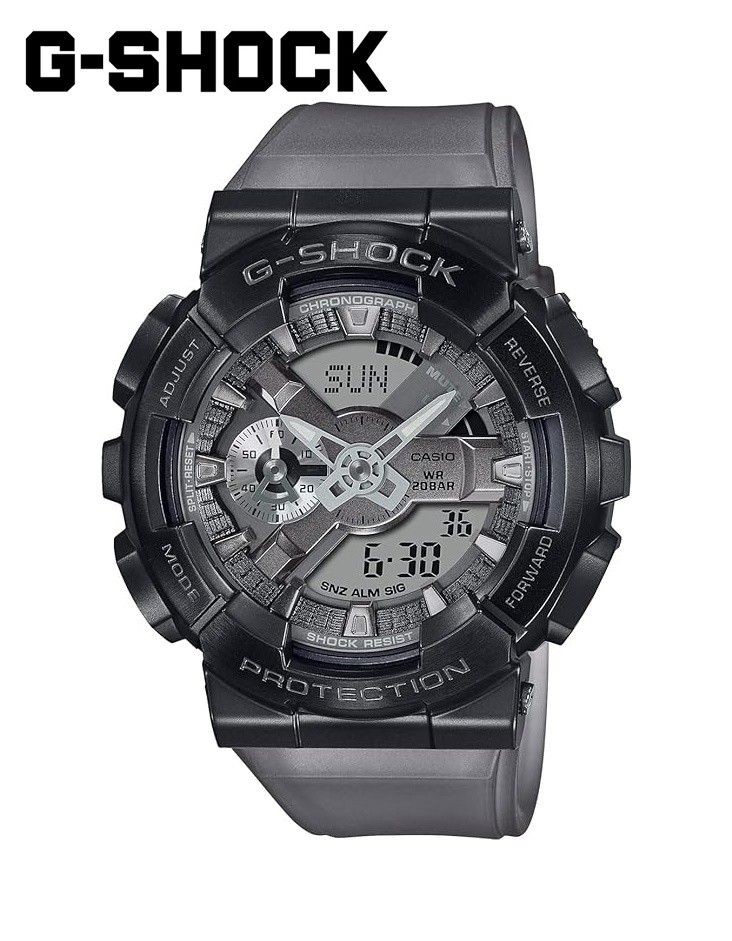 CASIO G SHOCK Men’s Analog Digital Watch GM 110MF 1A Reverse Import