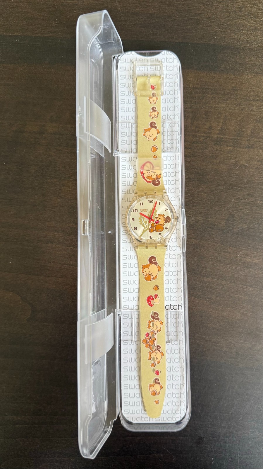 SWATCH «SQUIRREL TIME» (GF113), 34mm case diameter, Gents/Unisex, VINTAGE 2006