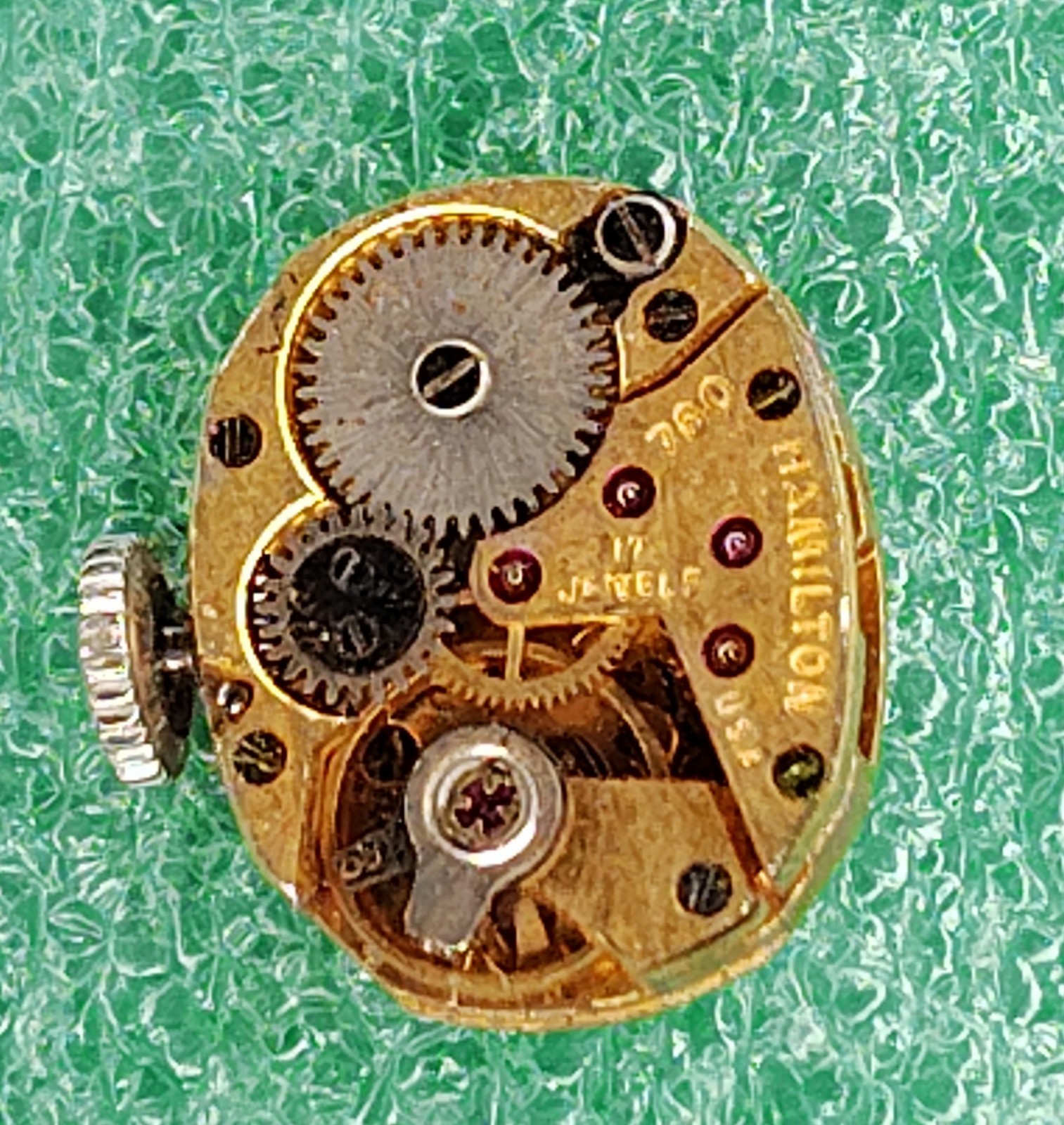 M12 Womens Hamilton 780 Manual Wind Up 17J Vintage Watch Movement Parts lot