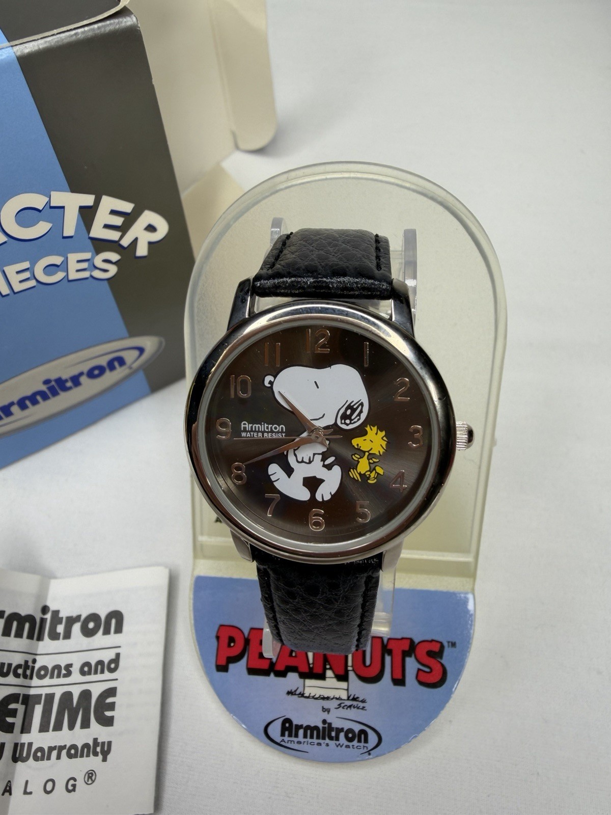 Vintage Armitron SNOOPY & WOODSTOCK Peanuts Watch NEW