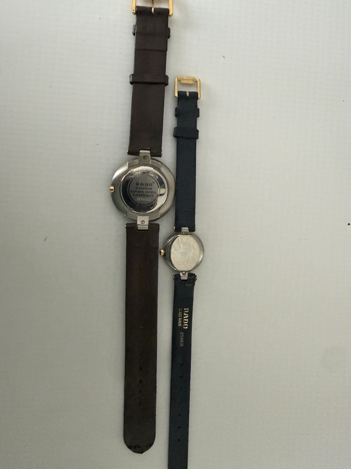 RADO Watches, set of two, Vintage Retro Rare Collection, Free Shipping