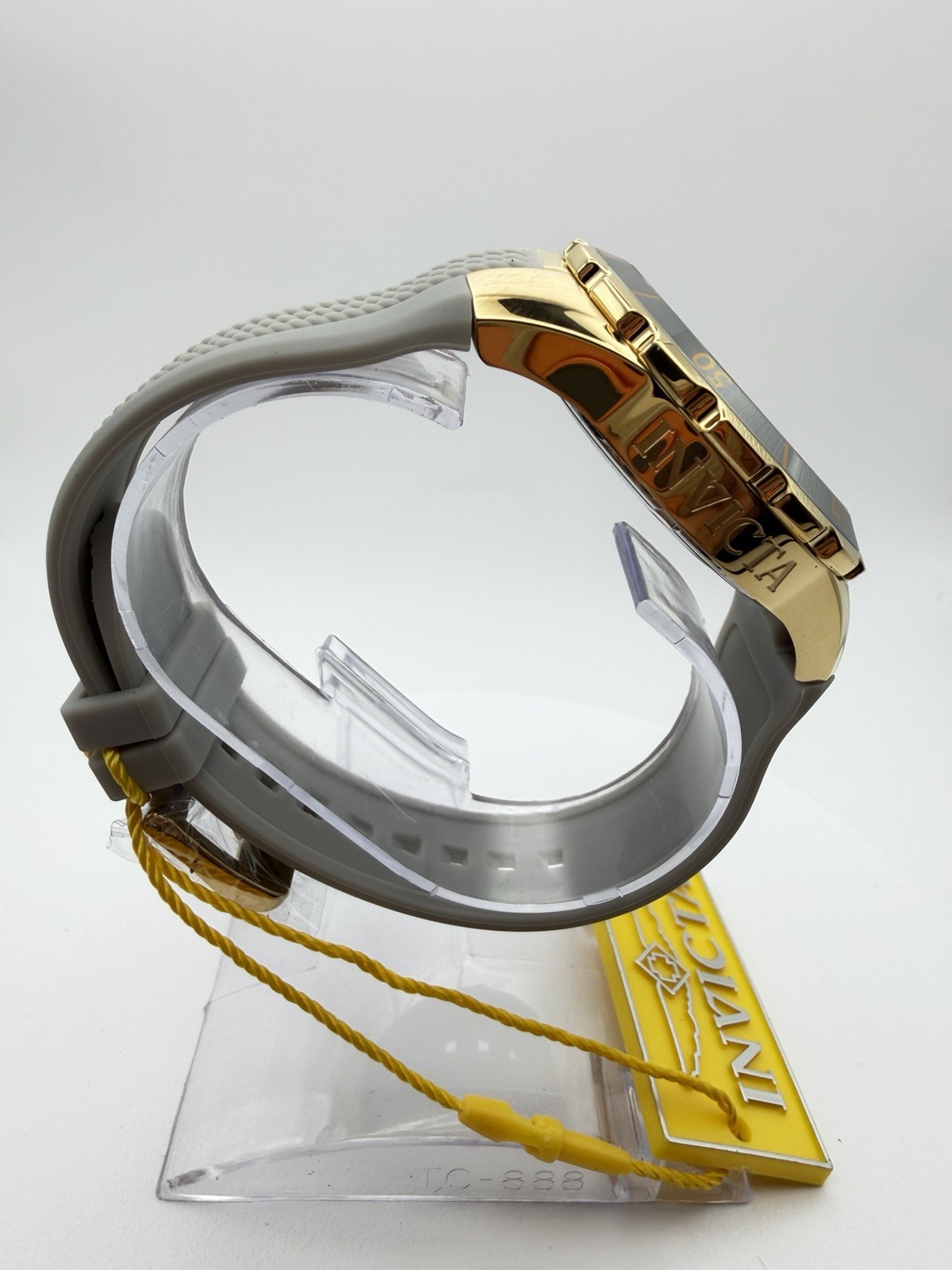 17483- Invicta Angel Halo Women’s Watch Gold Gray Dial. Charcoal. 38mm New