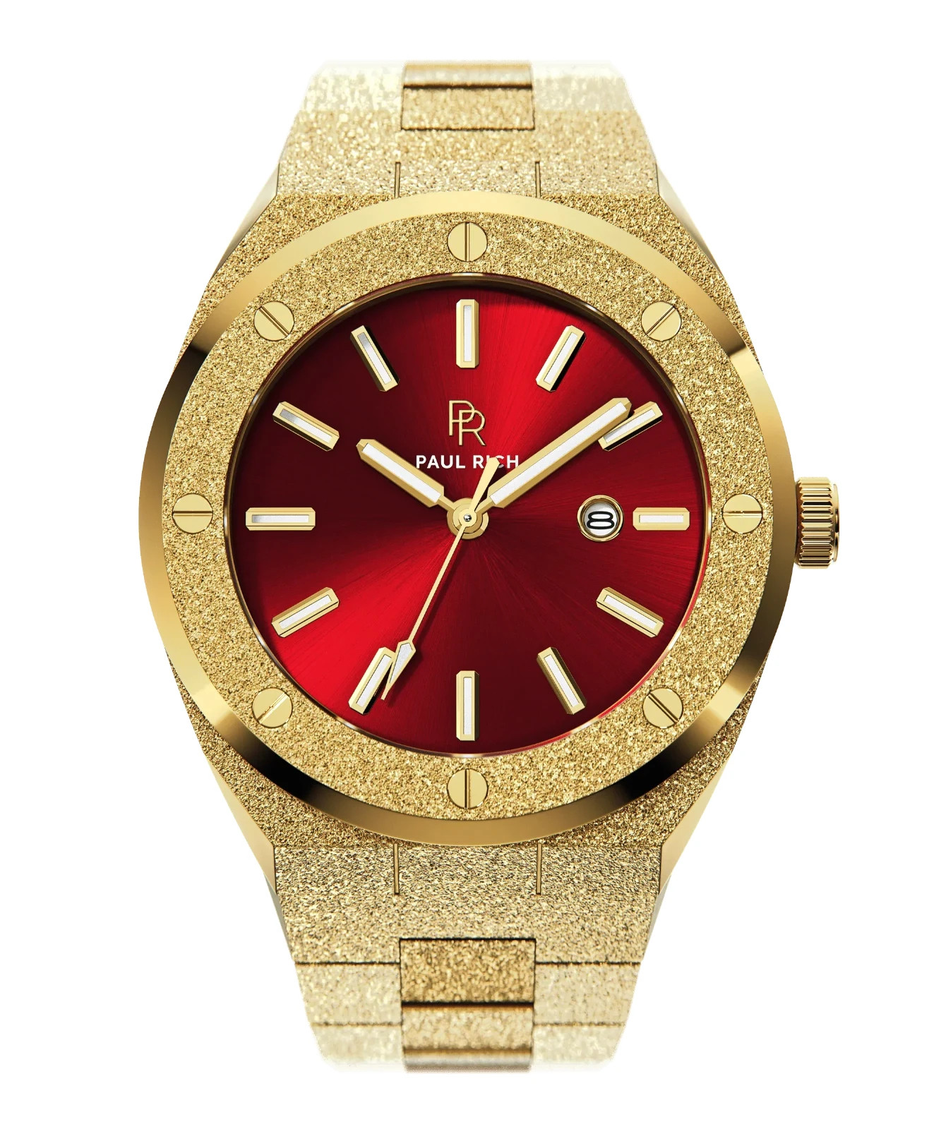 Gold Frosted Sultan Ruby