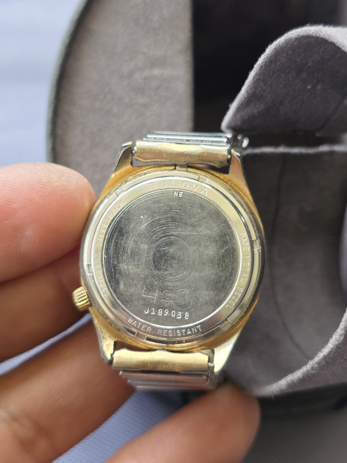 Vintage Bulova Accutron Railroad Approved Men’s Wrist Watch New Battery Used T4