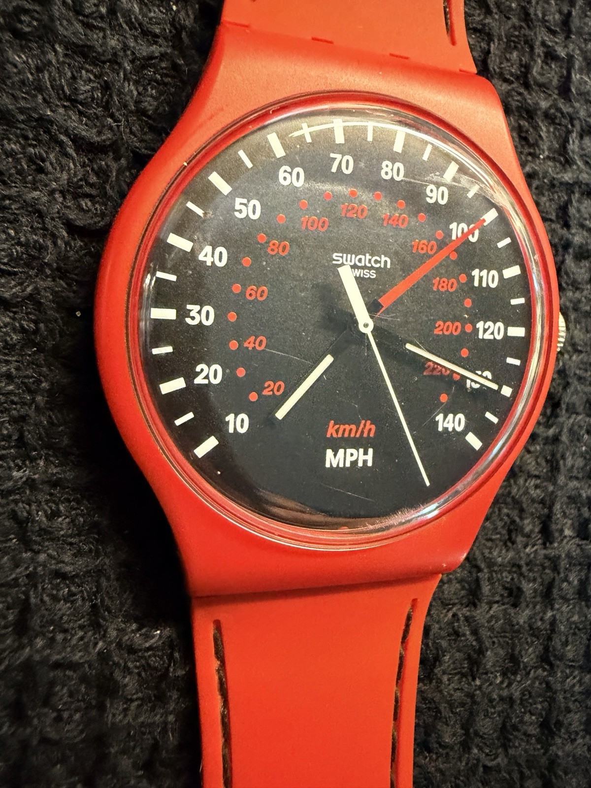 Red Brake | Swatch Swiss Speedometer Edition