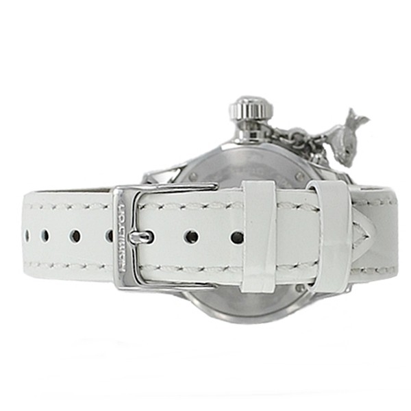[B1Y] Hamilton Khaki Navy Sea Queen Diamond White Leather Womens Watch [t7p]