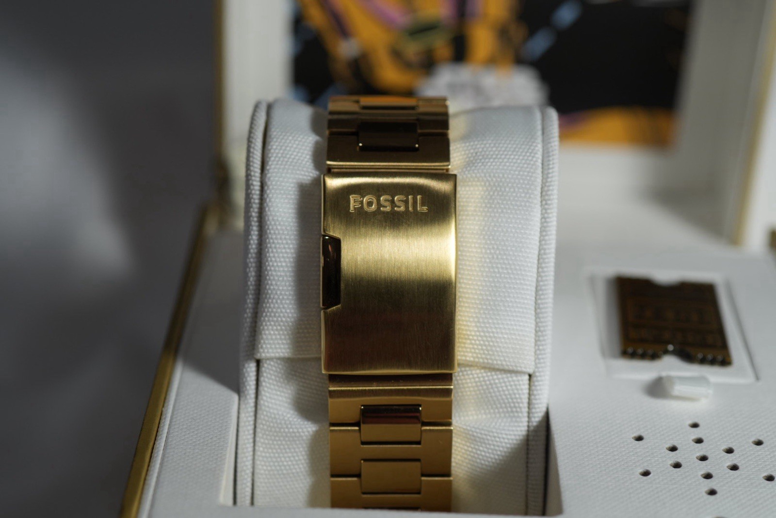Fossil Star Wars C-3PO Limited Edition Skeleton Dial Automatic 44mm Gold Watch