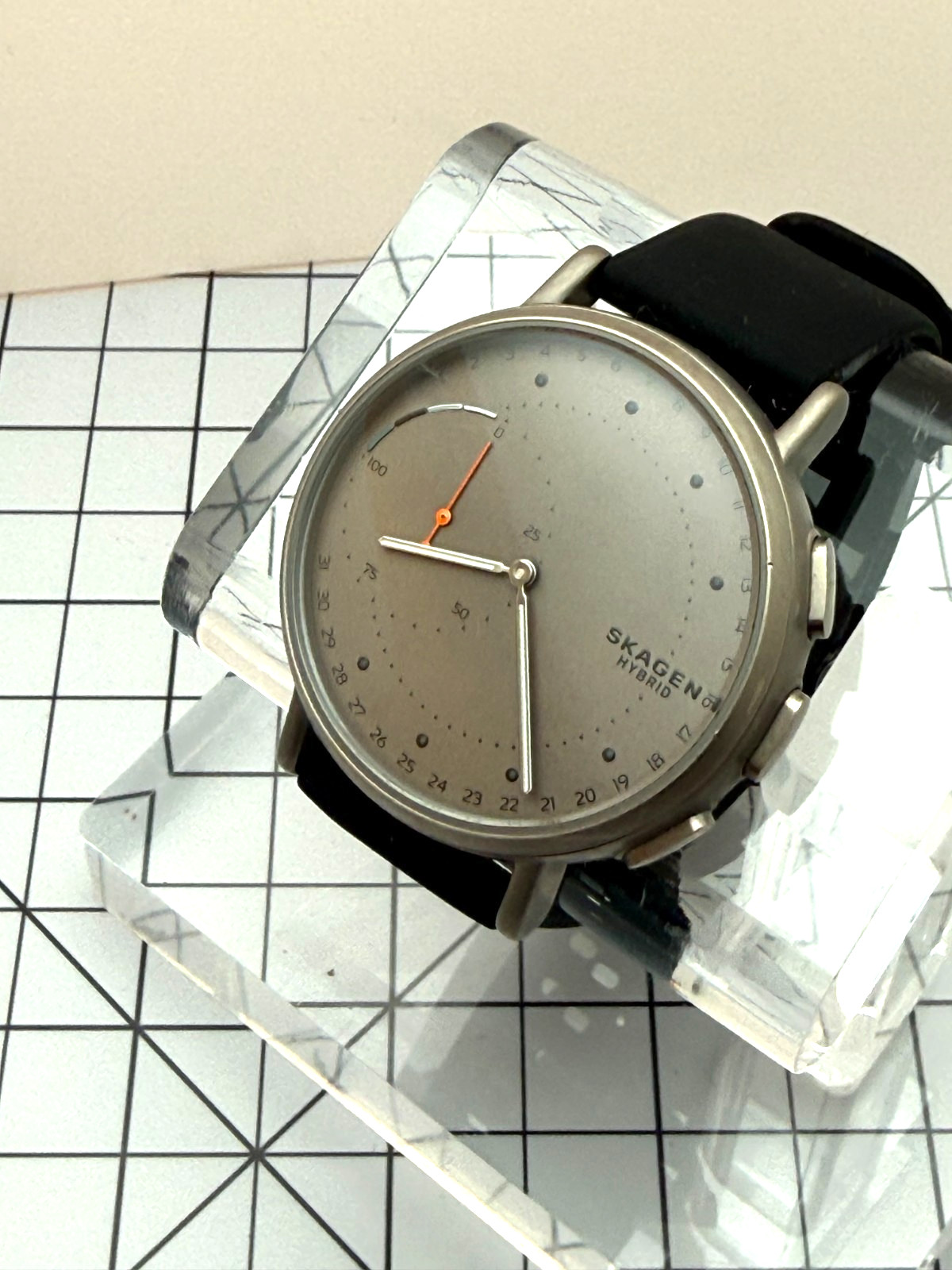 Skagen Signatur Connected Titanium Hybrid Smart Watch 45mm SKT1114 Gray Dial