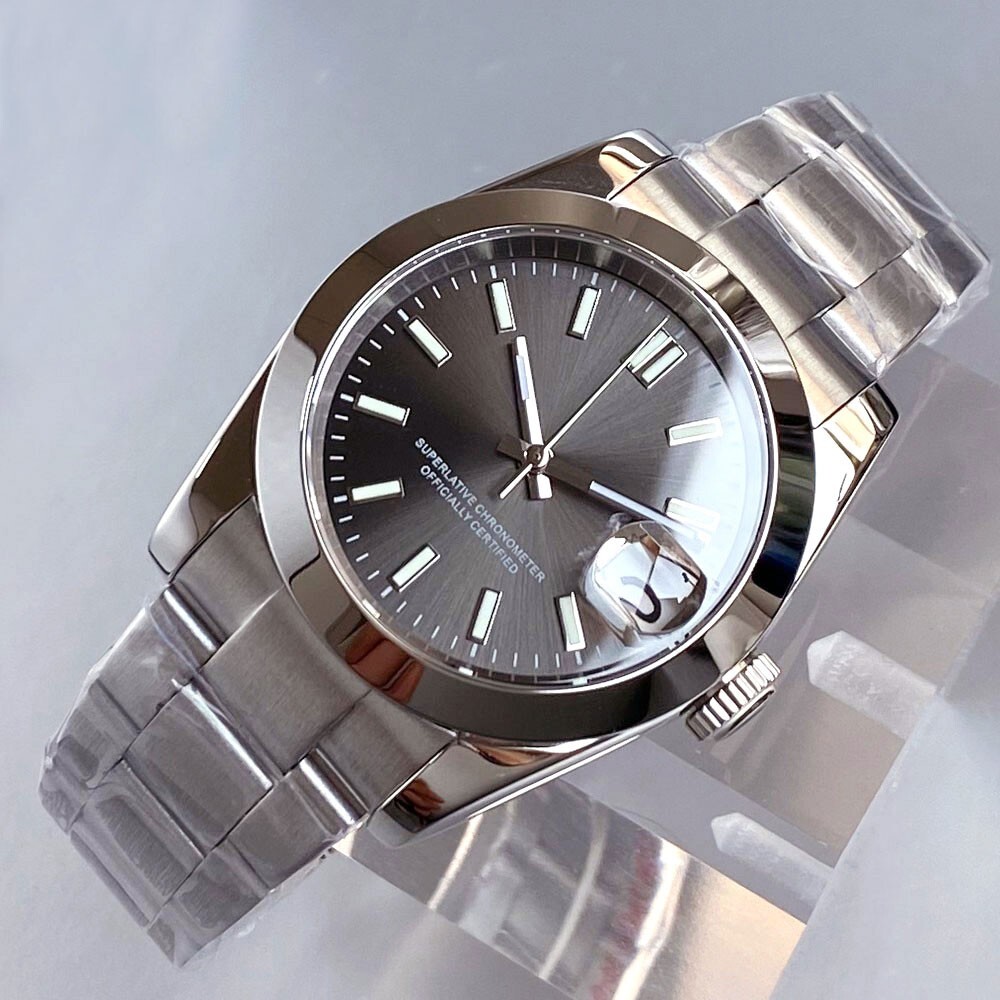 Tandorio 36/39mm Sapphire Glass 20ATM Date Automatic Japan NH35A Watch For Men