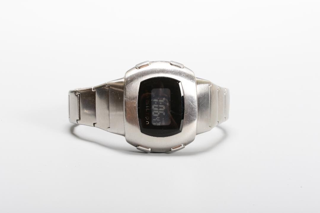 Hamilton MIB Digital Watch Limited Edition 12171303 Square Dial Accessary Auth