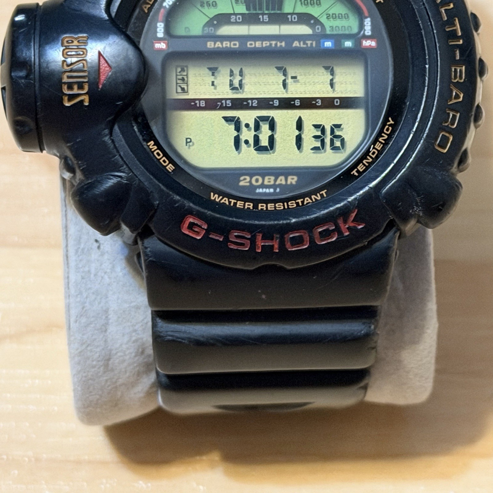 Casio G-Shock DW-6500GJ-1 Skyforce Altimeter Barometer Depth Meter Digital Watch