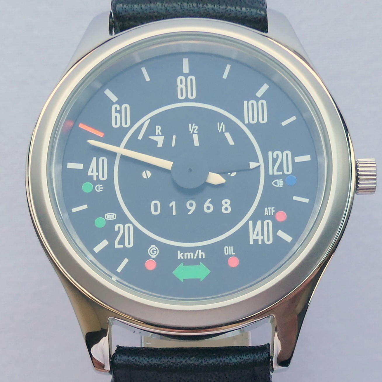 Volkswagen VW 1968 Beetle Bug Kafer Classic Speedometer Car Accessory Watch