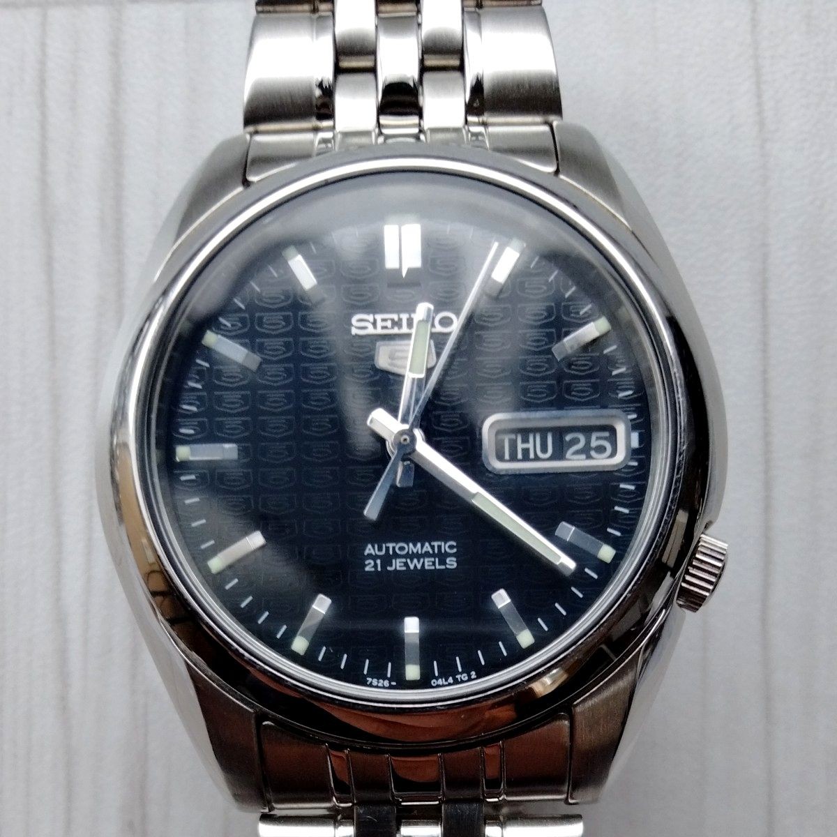 SEIKO 5 Seiko Five Automatic SNK361K1 Transparent Back 5 Logo Monogram Design Di