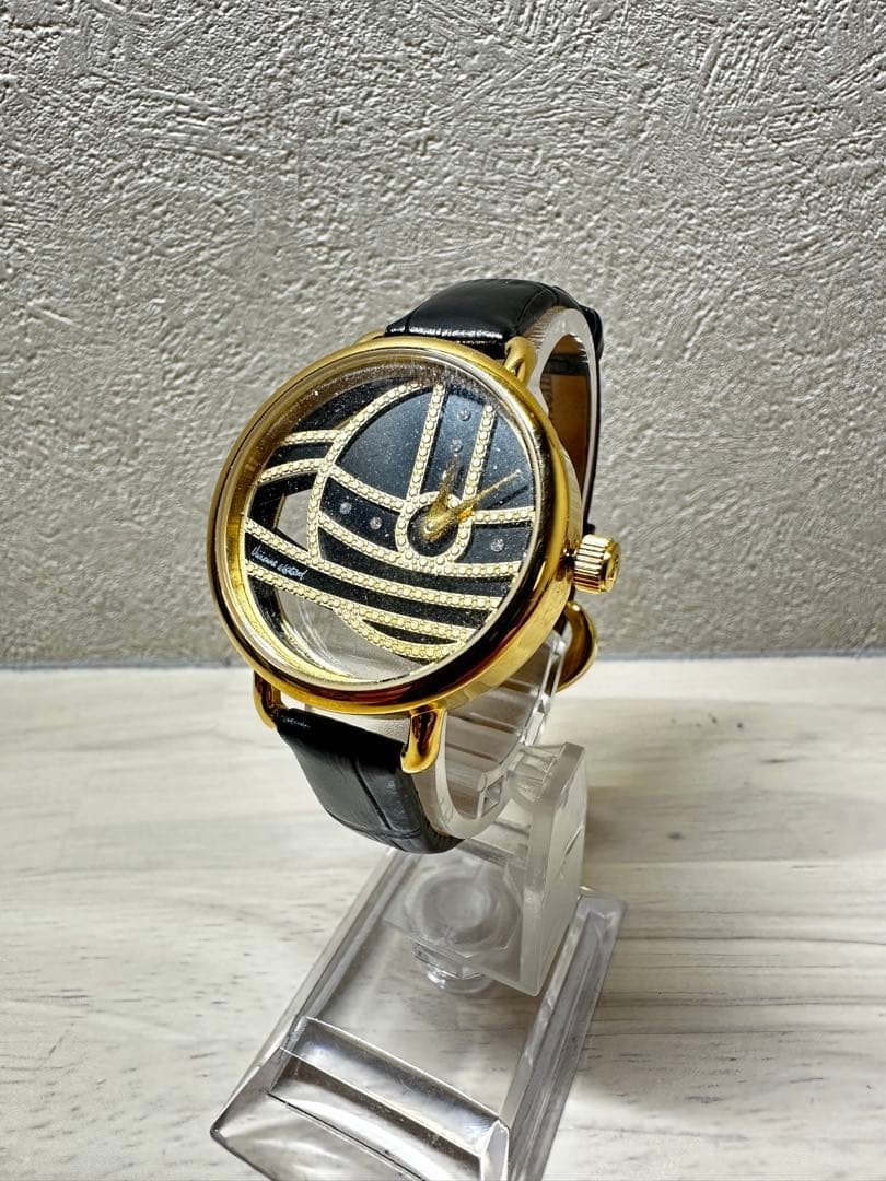 Vivienne Westwood Circle Orb Bordeaux Watch Womens