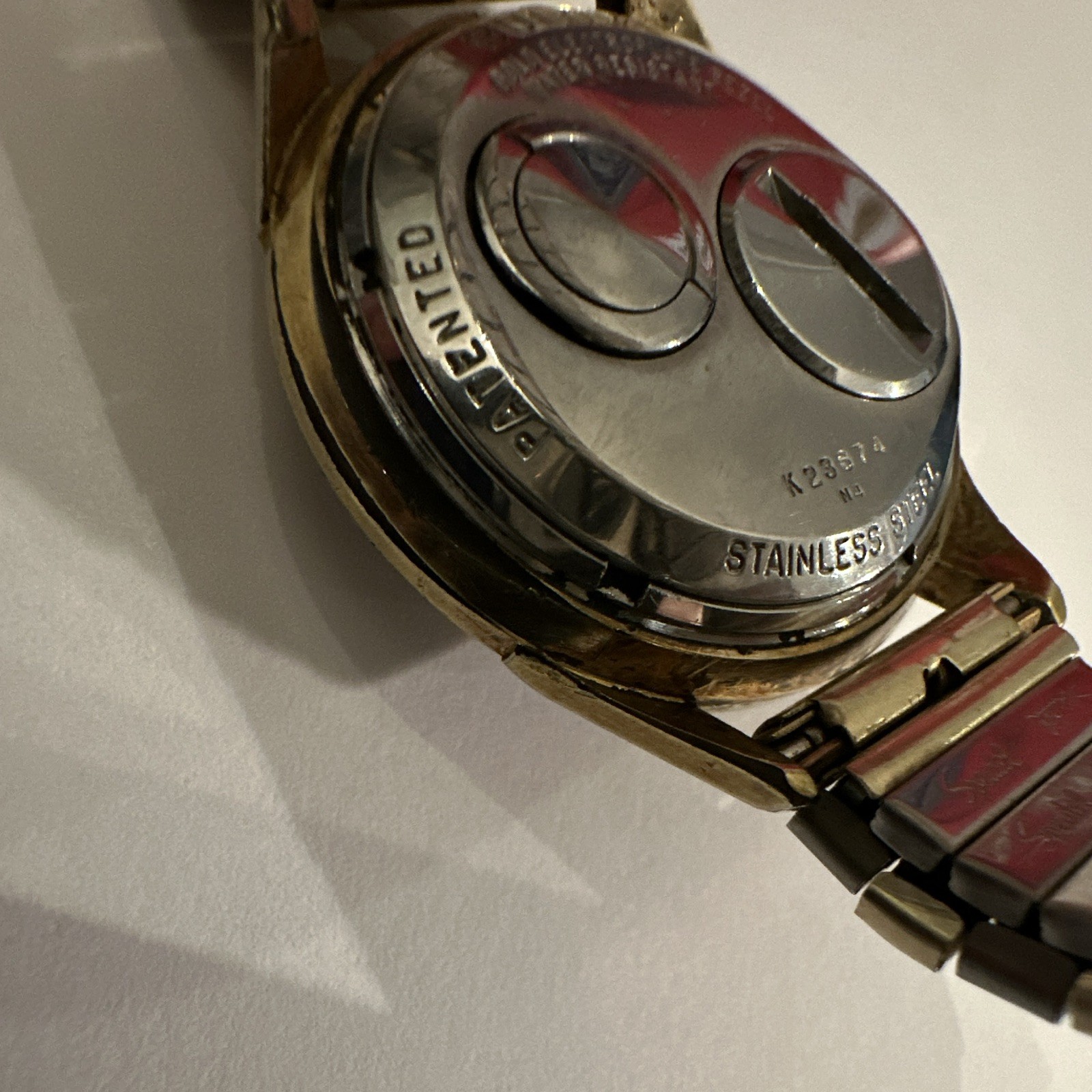 Vintage Bulova Accutron Railroad Approved N4 10k Gold Filled Bezel