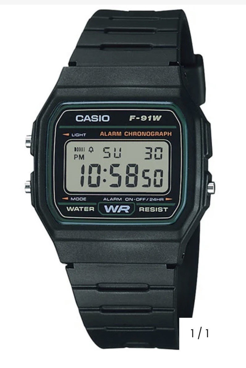 [U.S. SELLER] NEW CASIO F-91W-3JH Digital Sport Watch Japan Import