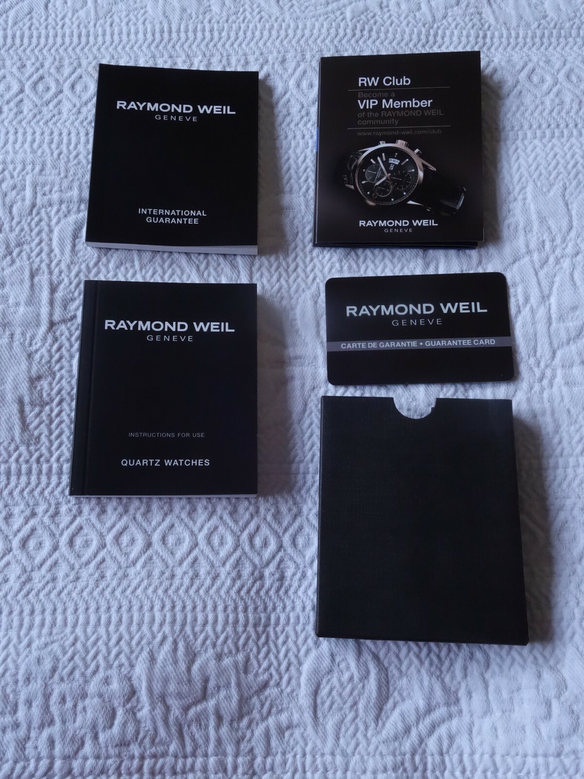 Raymond Weil 5376 Ladies 18K Gold Sapphire Crystal Electroplated 10M Swiss Watch