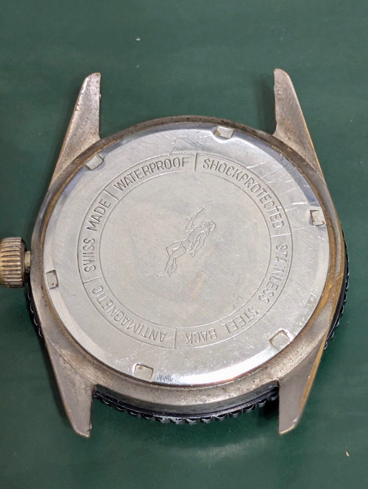 Vintage Kingsmark Dive Watch | Explorer Dial | Date | 36 mm | Read Desc