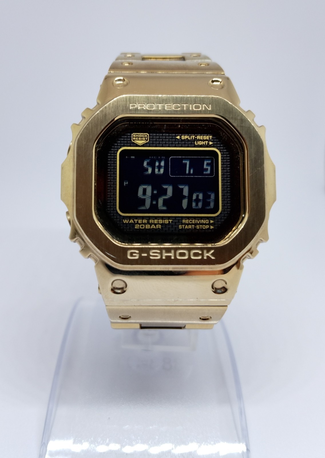 CASIO G-SHOCK GMW-B5000GD-9JF Full Metal Gold Tough Solar Bluetooth Japan