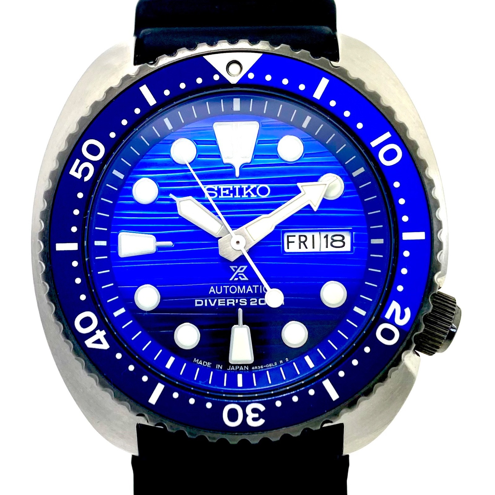 Seiko Prospex Special Edition SRPC91 4R36-05H0 Automatic Day Date 20 ATM Rubber