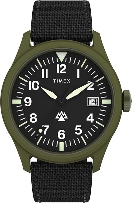 Timex Men’s Watch Expedition North Quartz Black Dial Fabric Strap TW2W34400JR