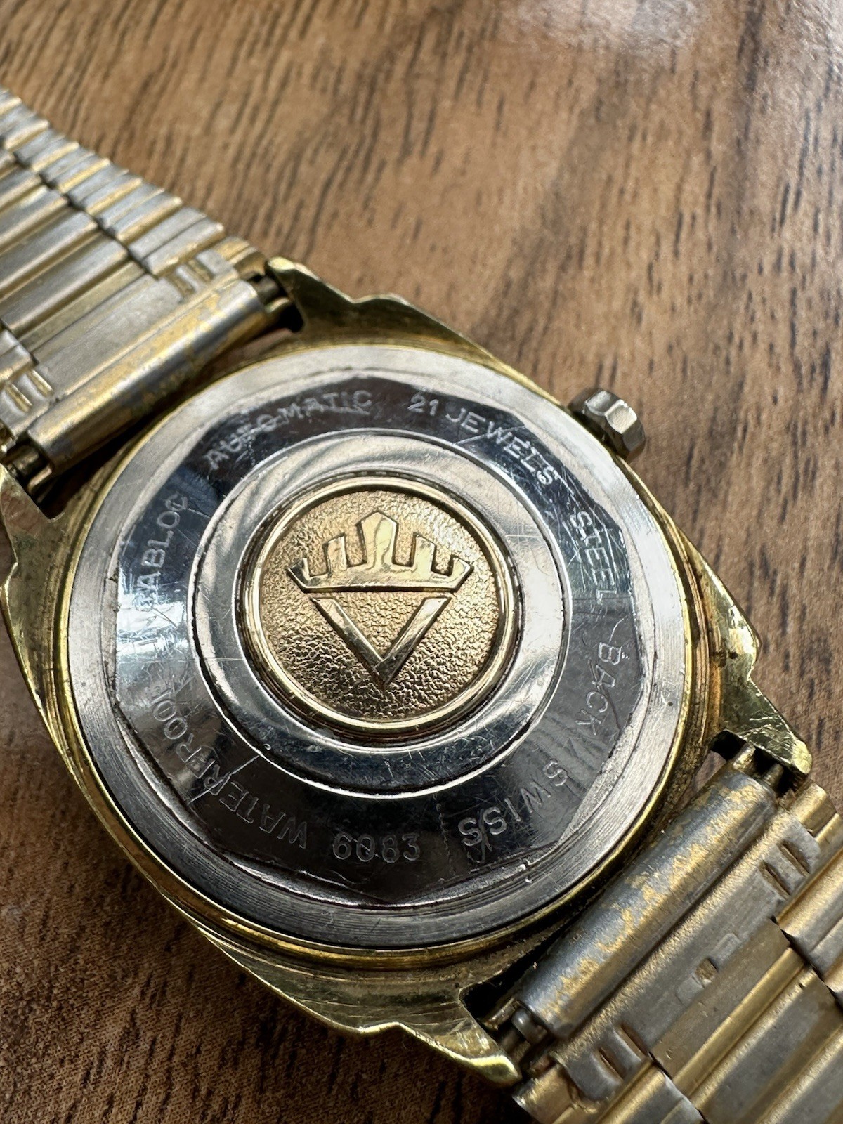 Rare Vintage Audax Fortis TrueLine Automatic Watch, Ref 6083, ETA 2452