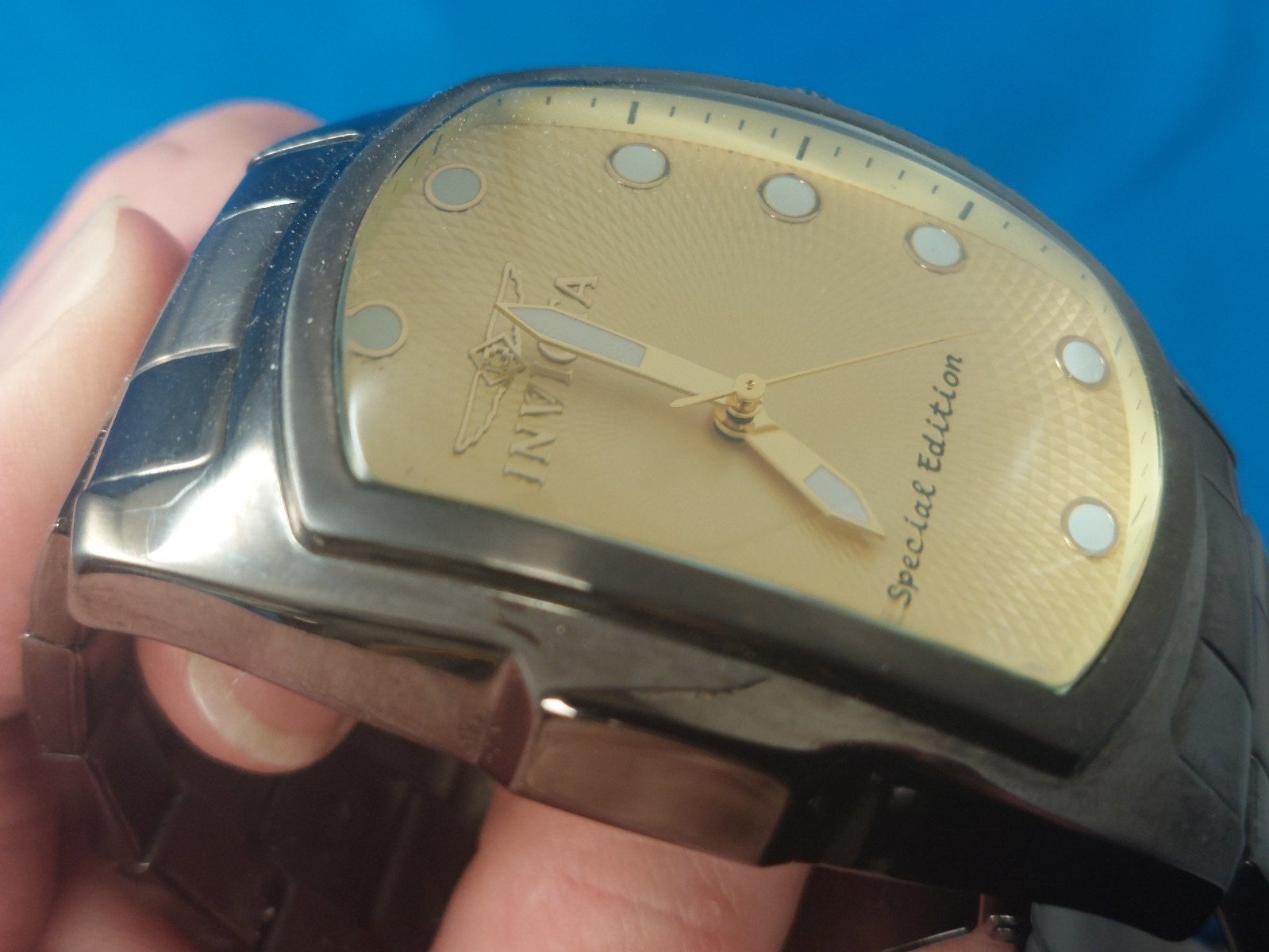 Mens Invicta Lupa Special Edition Tritnite Water Resistant 100 Feet Model 17768