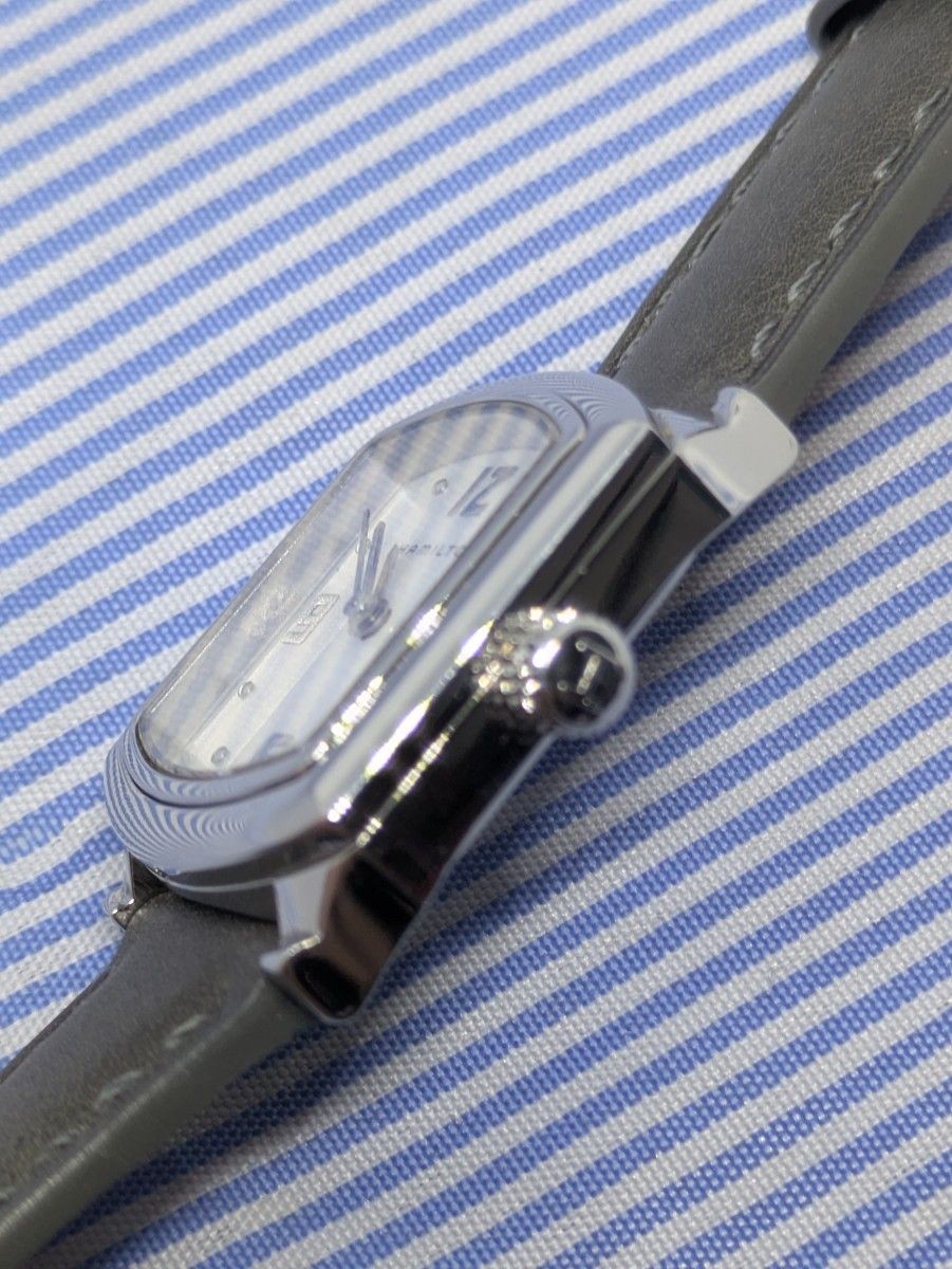 [A3P] Hamilton American Classic Ardmore Square Shell Dial Quartz Men [j7w]