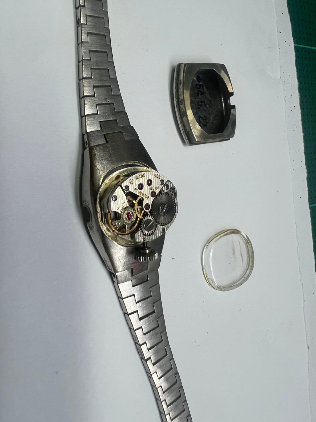 Rado lady watch cal 309 manual winding sell as running part 17.5 mm