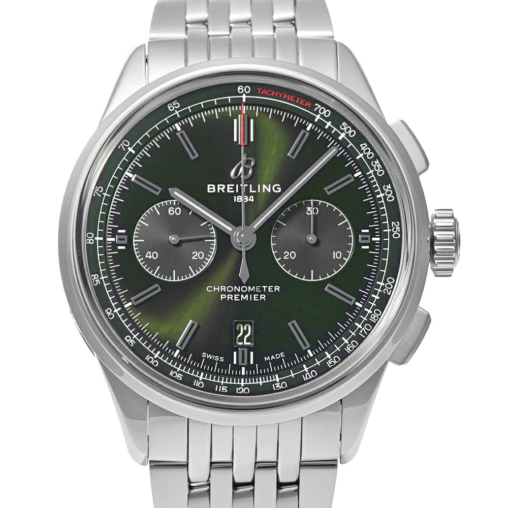 BREITLING WATCH PREMIER B01 CHRONOGRAPH 42 BENTLEY BRITISH RACING AB0118A11L1A1