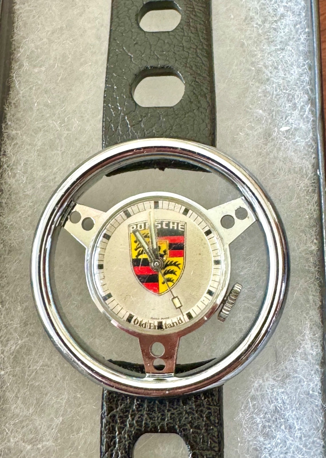 Rare Vintage Old England PORSCHE RALLY WATCH – All Original