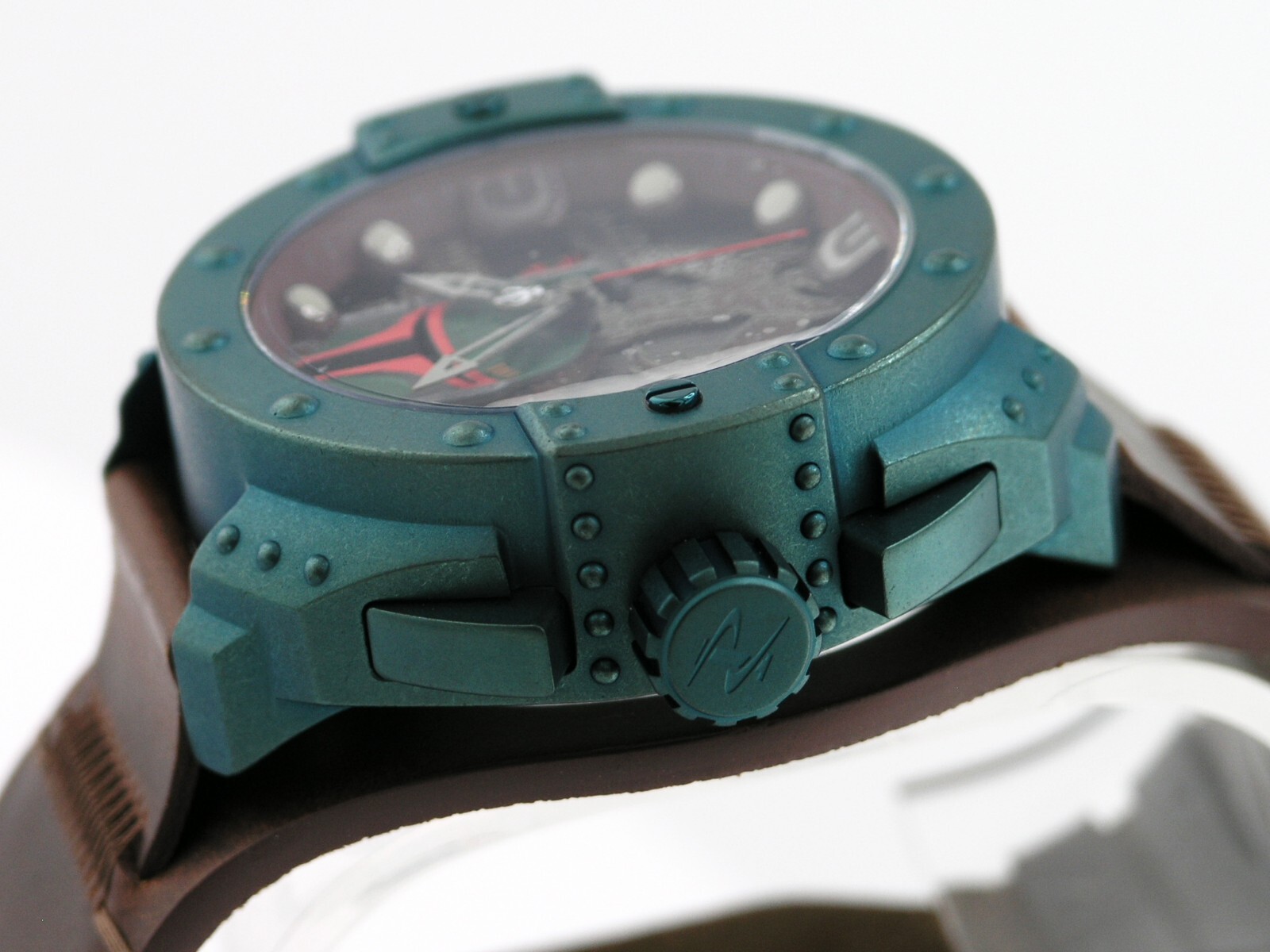 NEW INVICTA 44298 STAR WARS BOBA FETT SWISS CHRONOGRAPH STEEL LIMITED 52MM