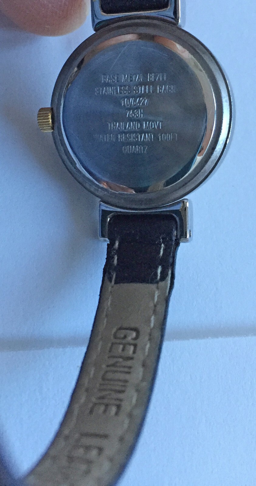 Lady’s Anne Klein Wrist Watch, Water Resistant to 100 Feet, Quartz, Working