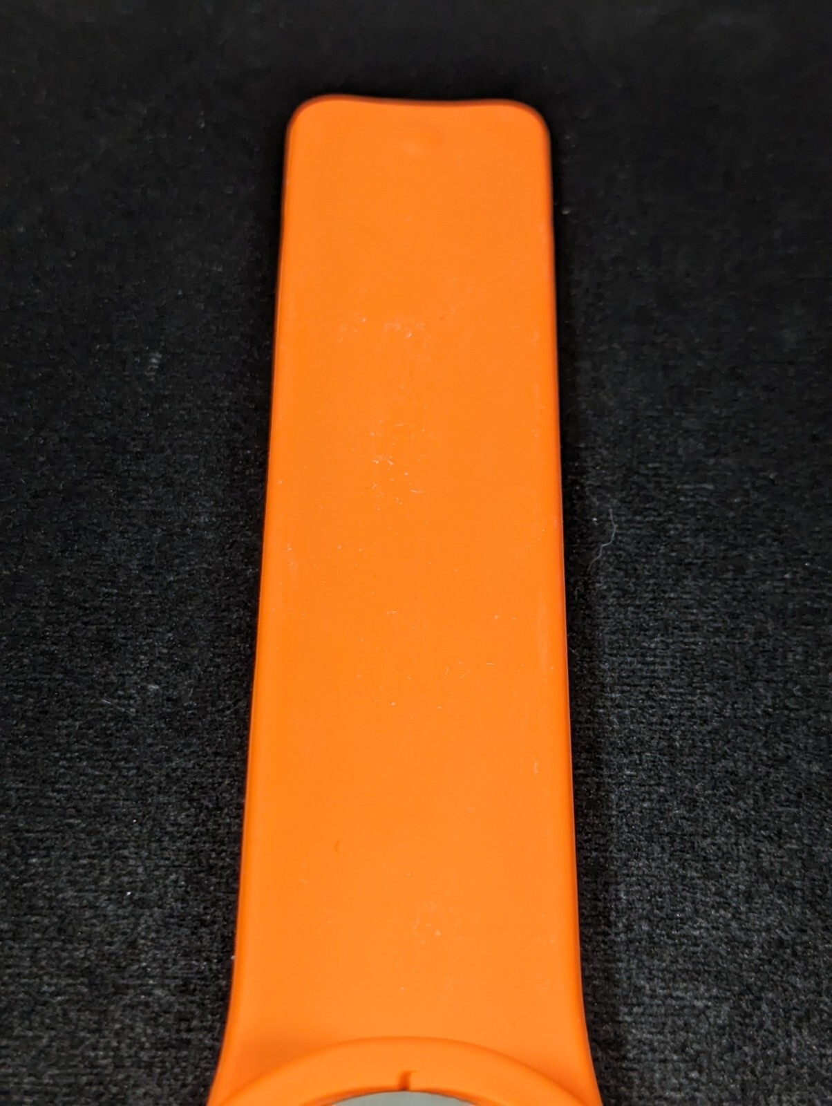 Winky Silver Tone Orange Dial Slap On Band Watch