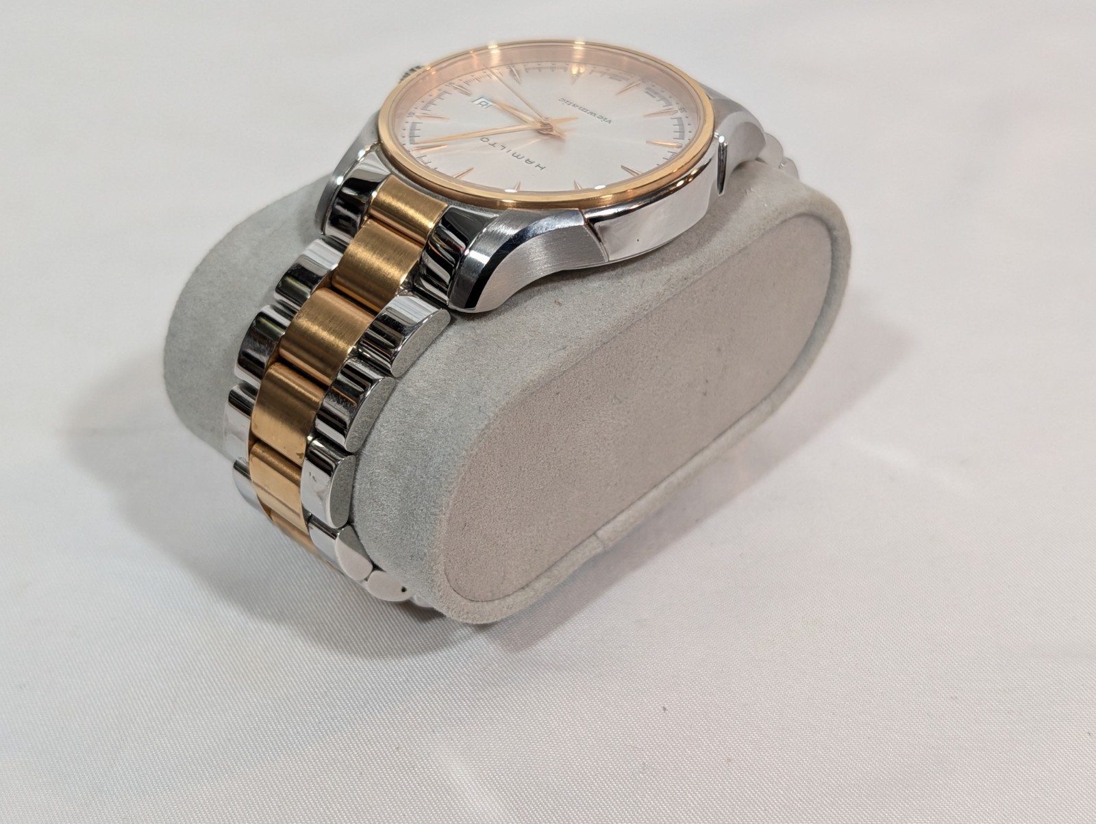 HAMILTON Jazzmaster Viewmatic H326550 Date Silver Dial Automatic Men ETA 2824-2