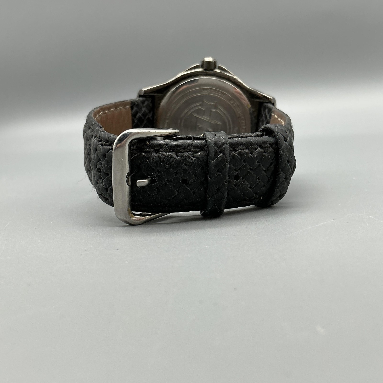 Timex Expedition Mens Watch 39mm Black Dial Date Indiglo Leather New Battery