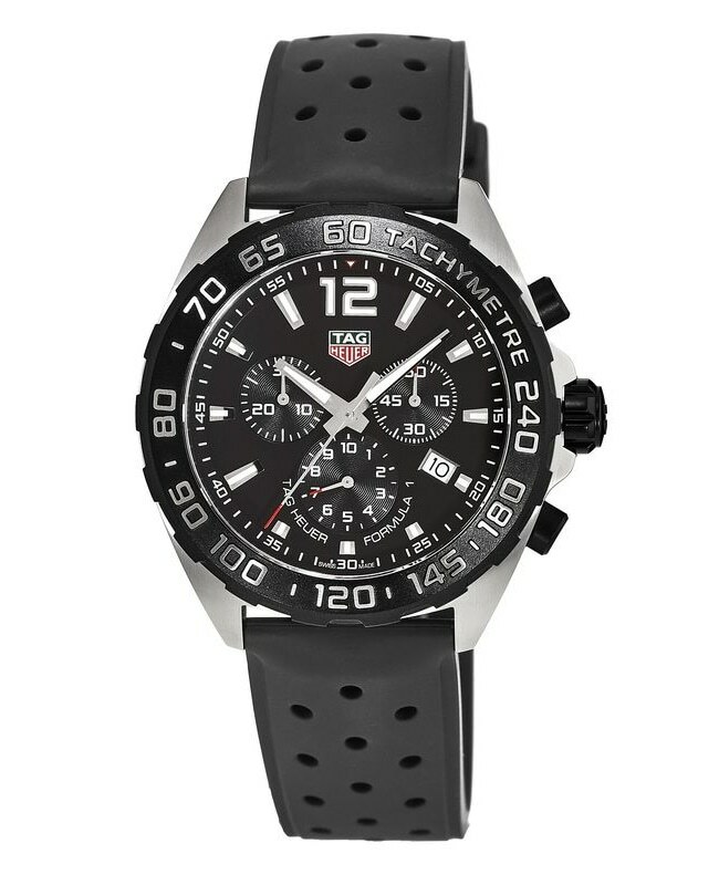 New Tag Heuer Formula 1 Quartz Chronograph Black Men’s Watch CAZ1010.FT8024