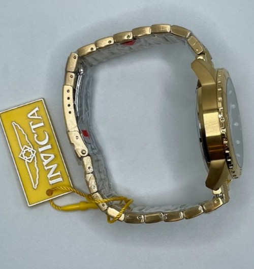 Invicta NFL Las Vegas Raiders Men’s Watch – 48mm, Gold (48093)