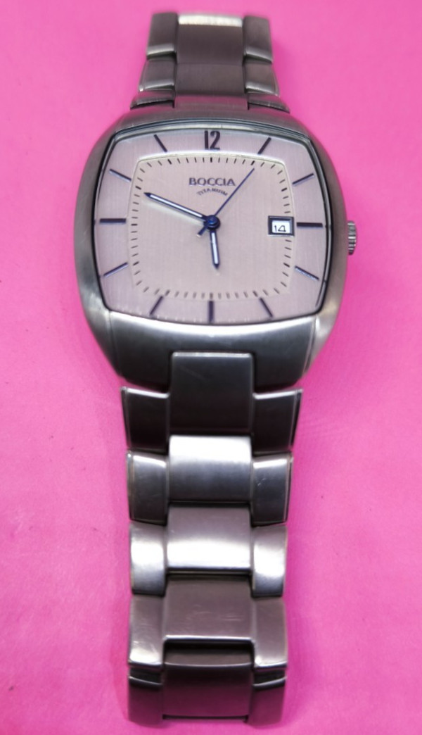 Vintage Boccia Mens Titanium Watch Quartz