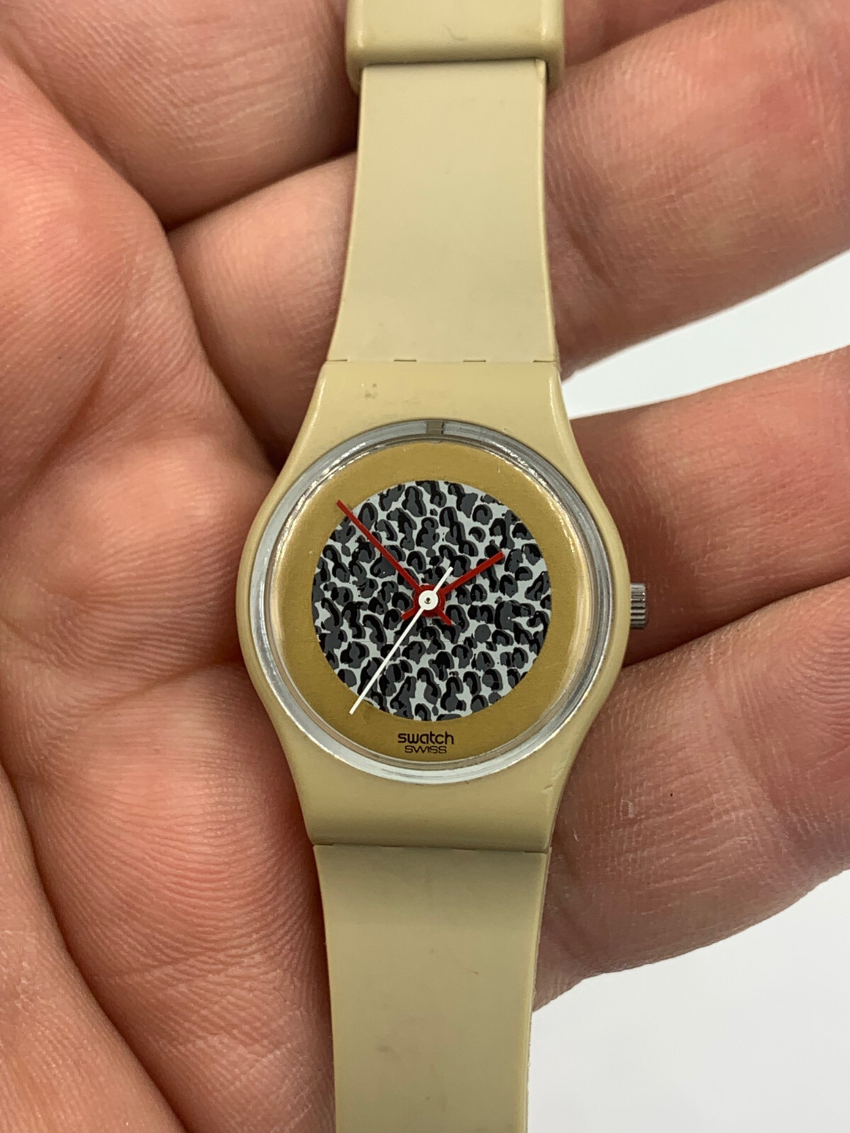 Swatch Watch BC/BG LT102 Women’s 25mm 1985 Great Condition Working Vintage Rare